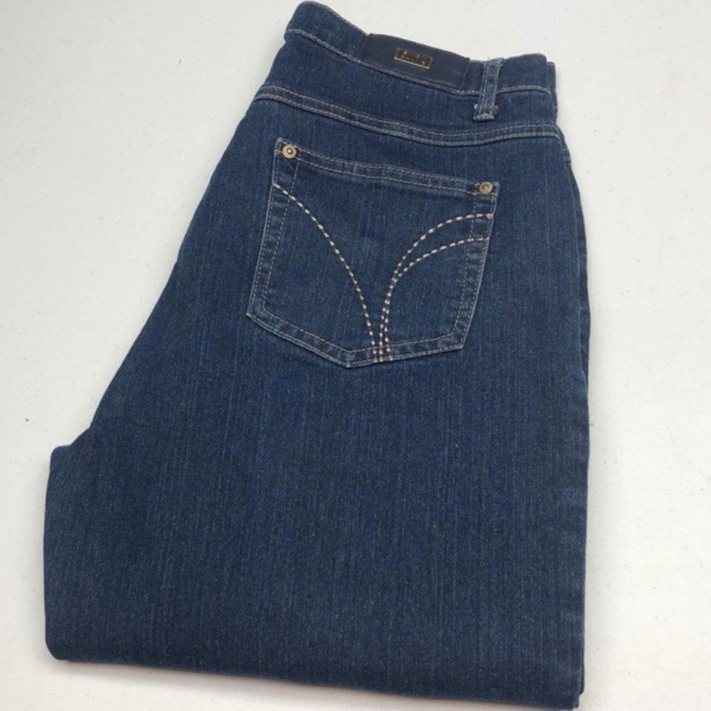LIKE NEW SIMON CHANG STRAIGHT LEG JEANS 10/30x29 ⭐️